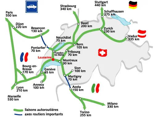 Plan en voiture