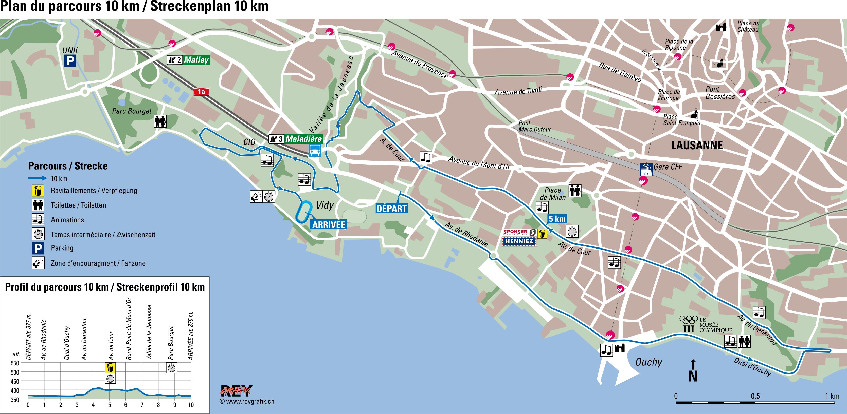 Plan du parcours