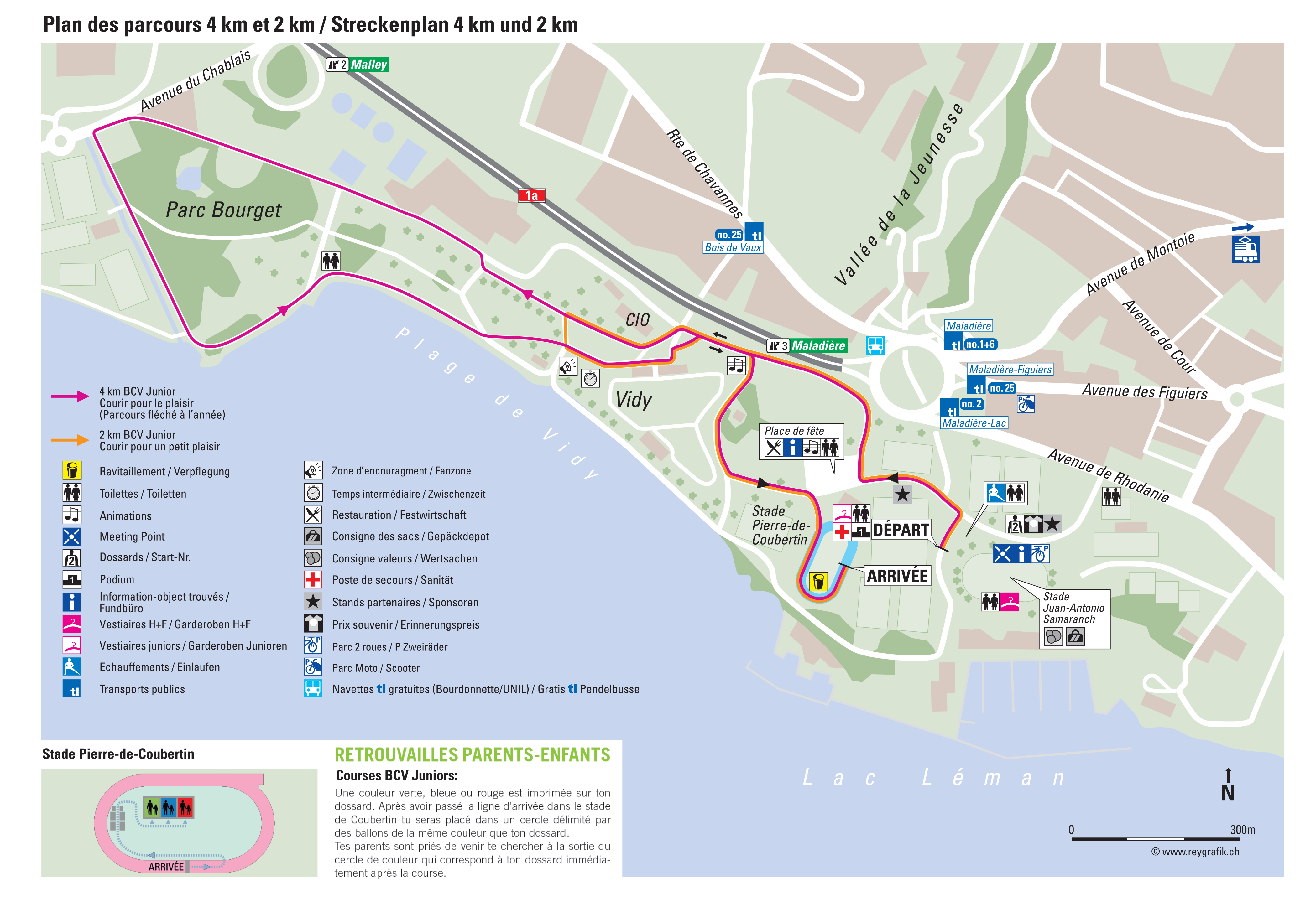 Parcours 2-4km